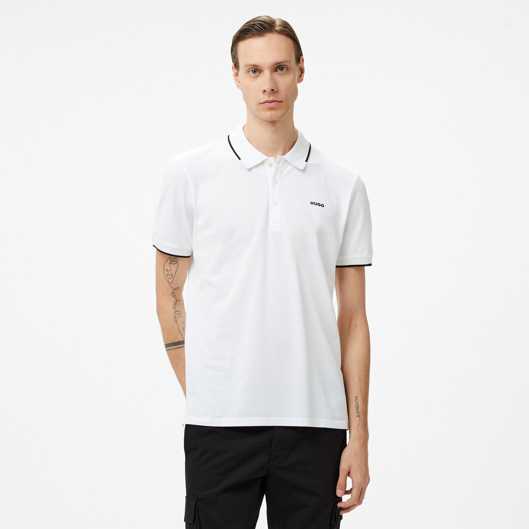 Hugo Dinoso 222 Erkek Beyaz Polo