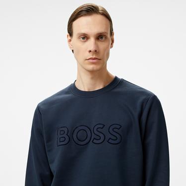  Boss C-Soleri 60 Erkek Lacivert Sweatshirt