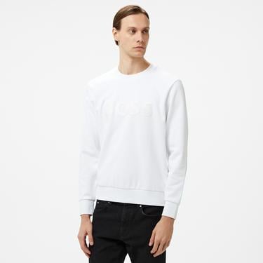  Boss C-Soleri 60 Erkek Beyaz Sweatshirt