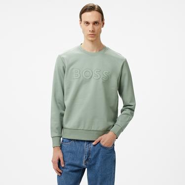  Boss C-Soleri 60 Erkek Yeşil Sweatshirt