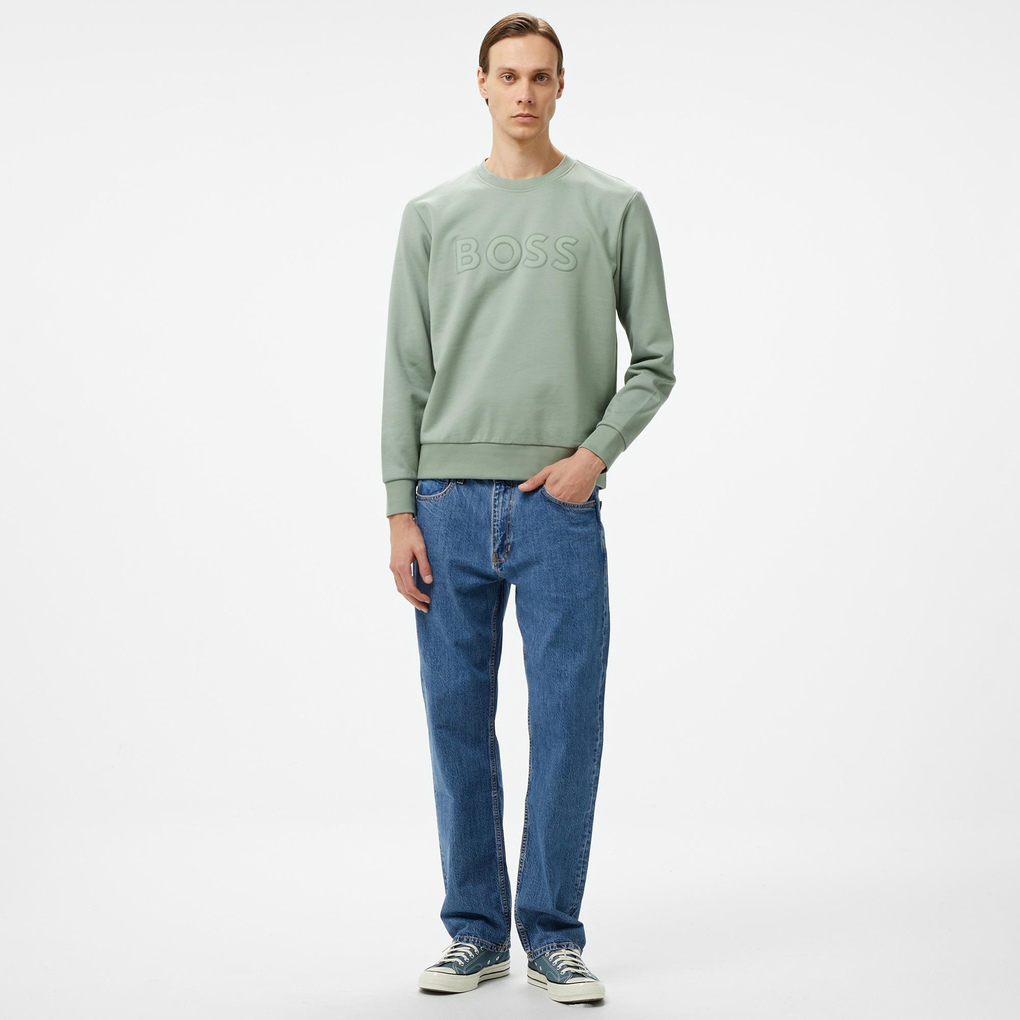 Boss C-Soleri 60 Erkek Yeşil Sweatshirt