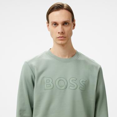  Boss C-Soleri 60 Erkek Yeşil Sweatshirt