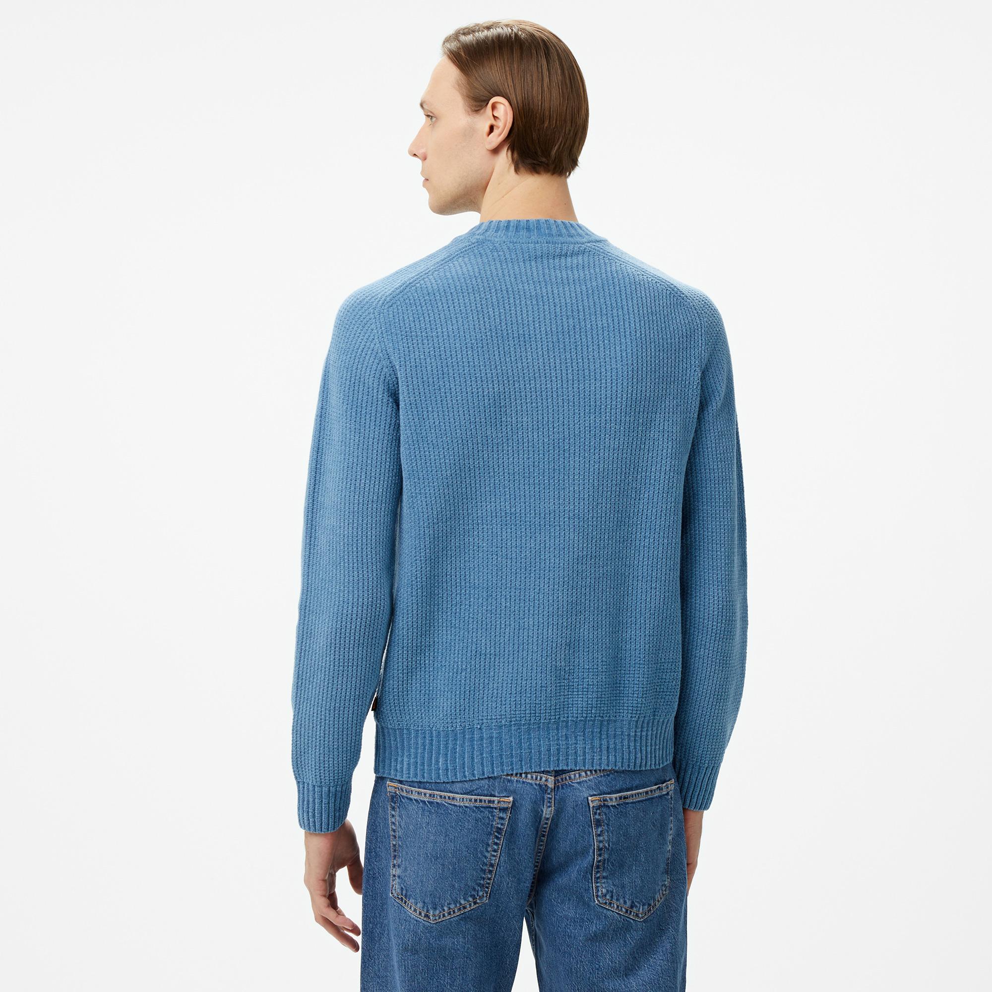 Boss Amarson Erkek Mavi Kazak