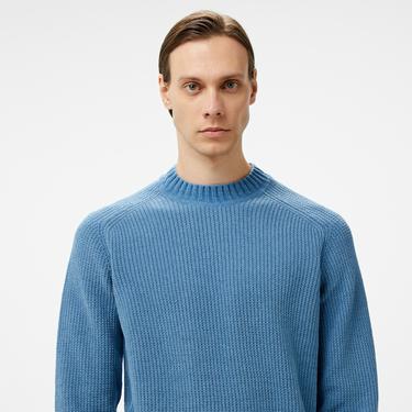  Boss Amarson Erkek Mavi Kazak