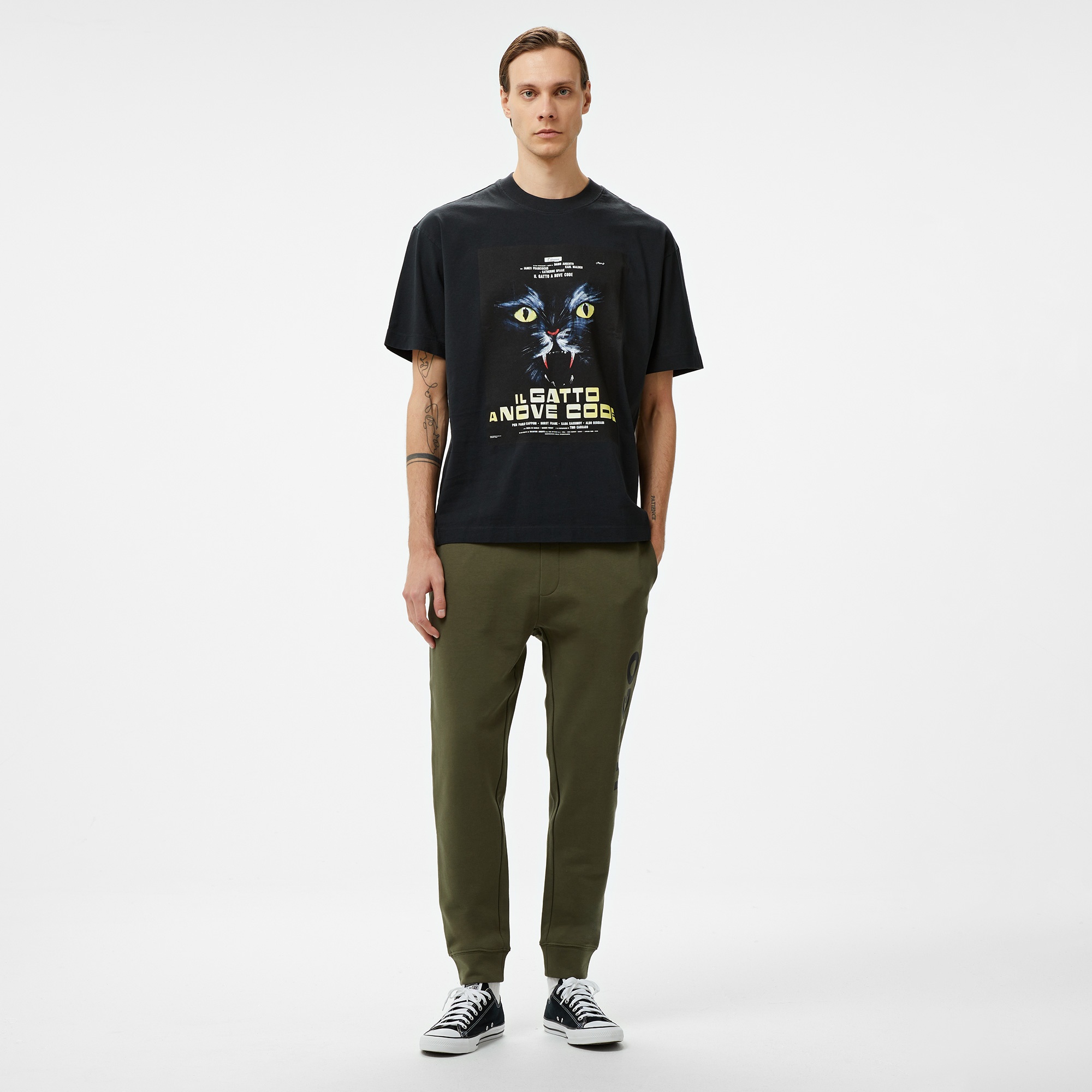 Hugo Dutschi Erkek Haki Eşofman Altı