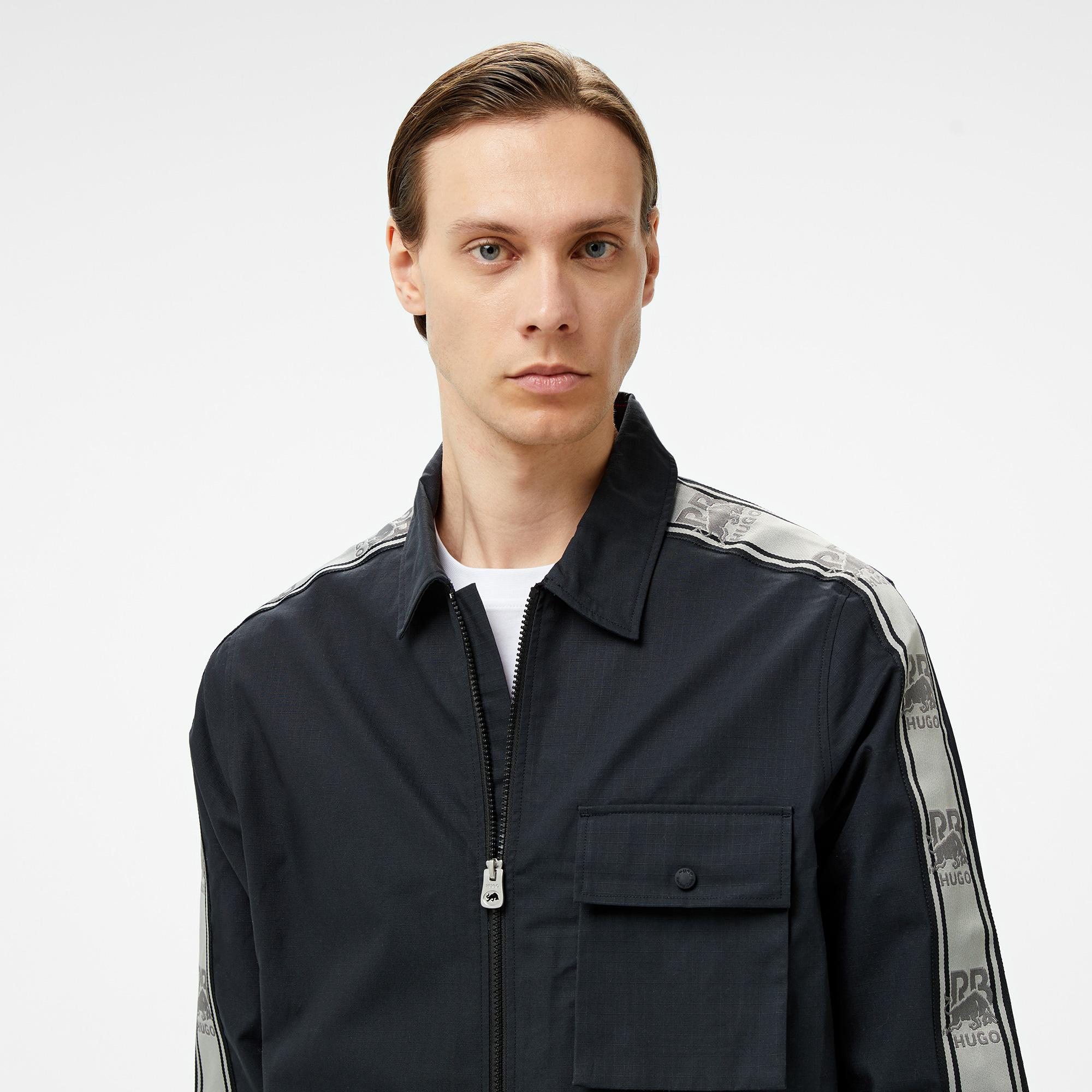 Hugo Emmond RB Erkek Siyah Gömlek