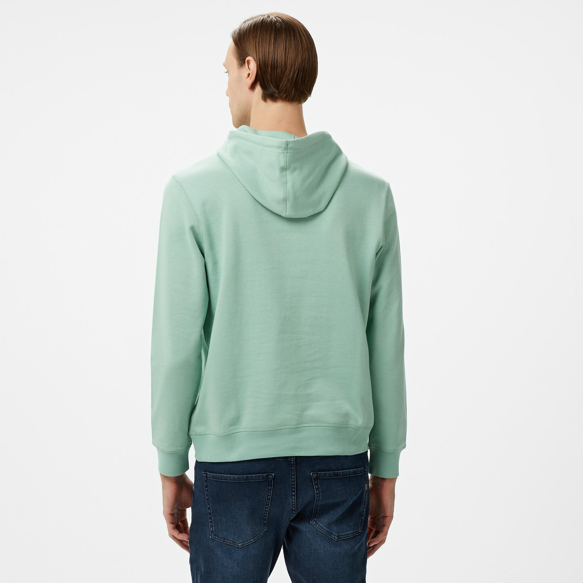 Boss Erkek Yeşil Hoodie