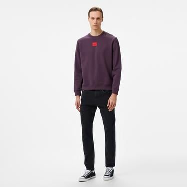  Hugo Diragol 212 Erkek Mor Sweatshirt
