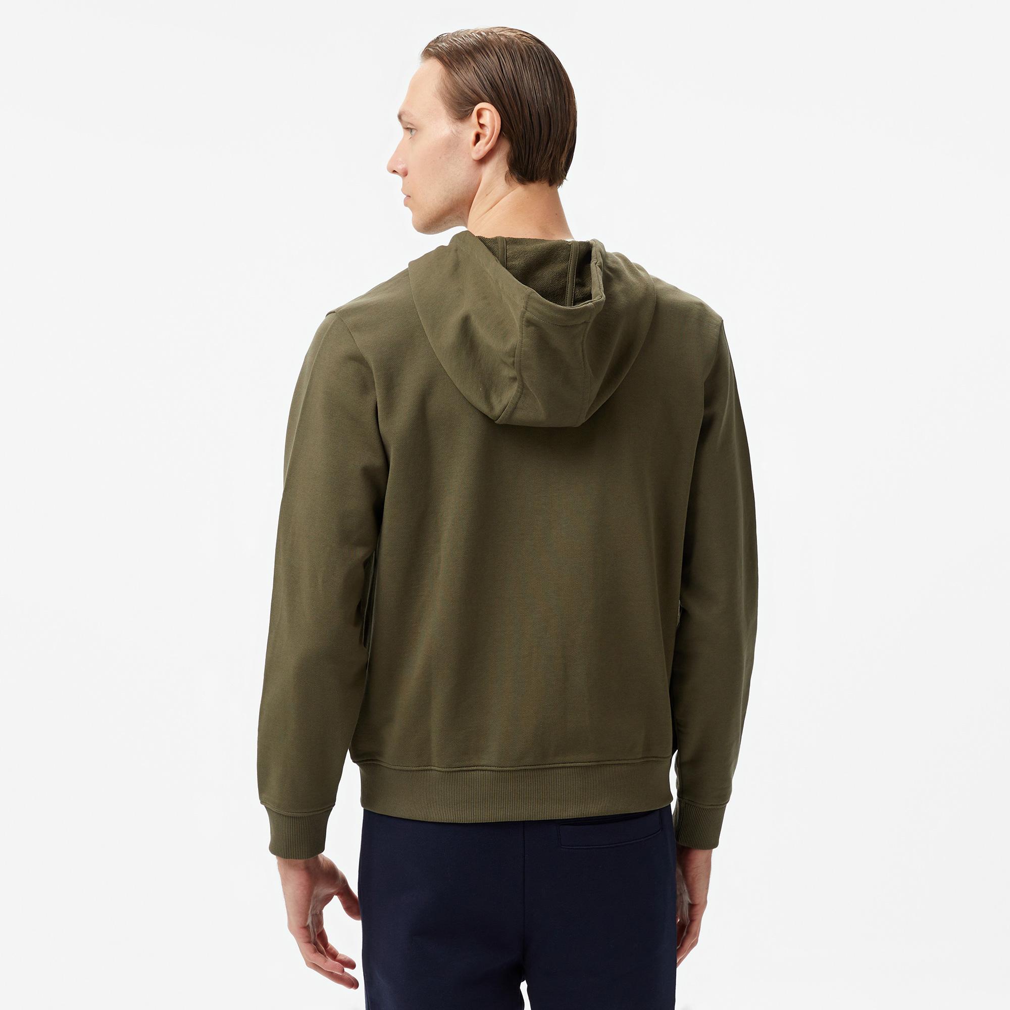 Hugo Daple 212 Erkek Haki Hoodie