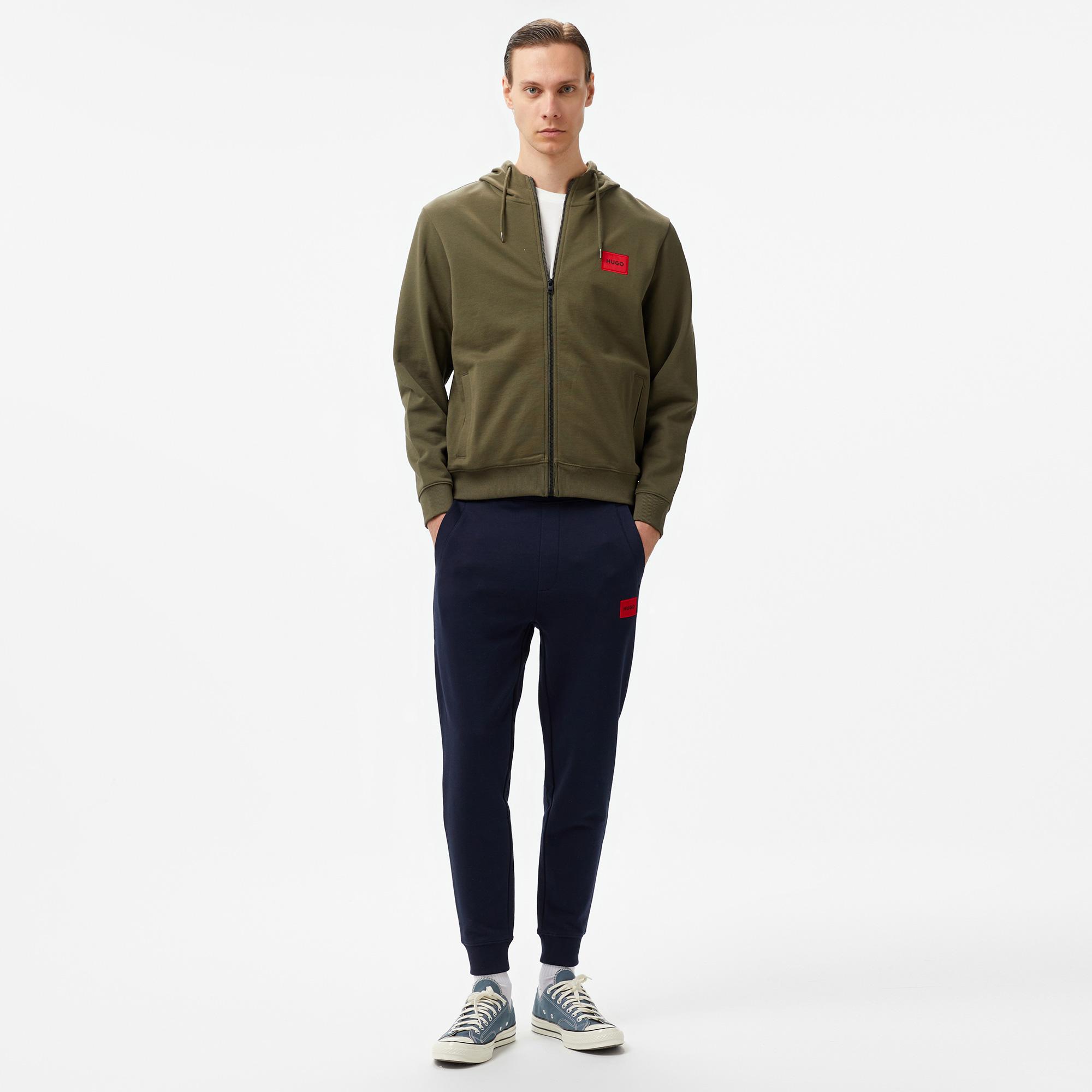 Hugo Daple 212 Erkek Haki Hoodie