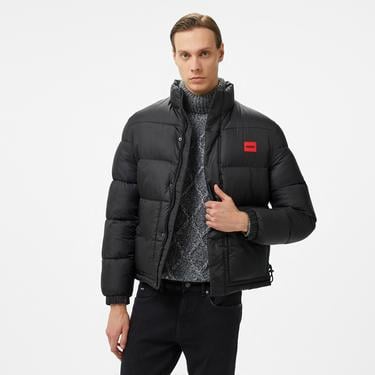  Hugo Balto 2411 Erkek Siyah Mont