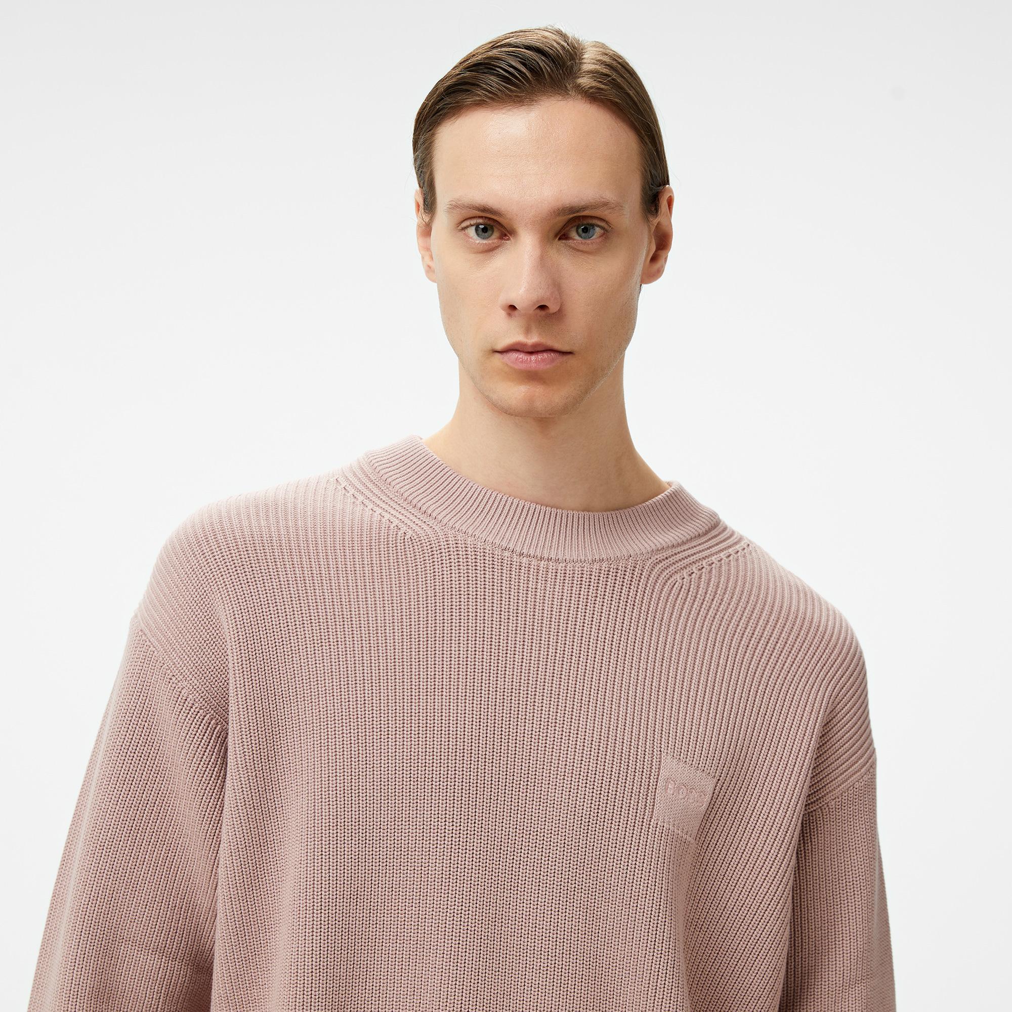 Boss Acircolo Erkek Pembe Kazak