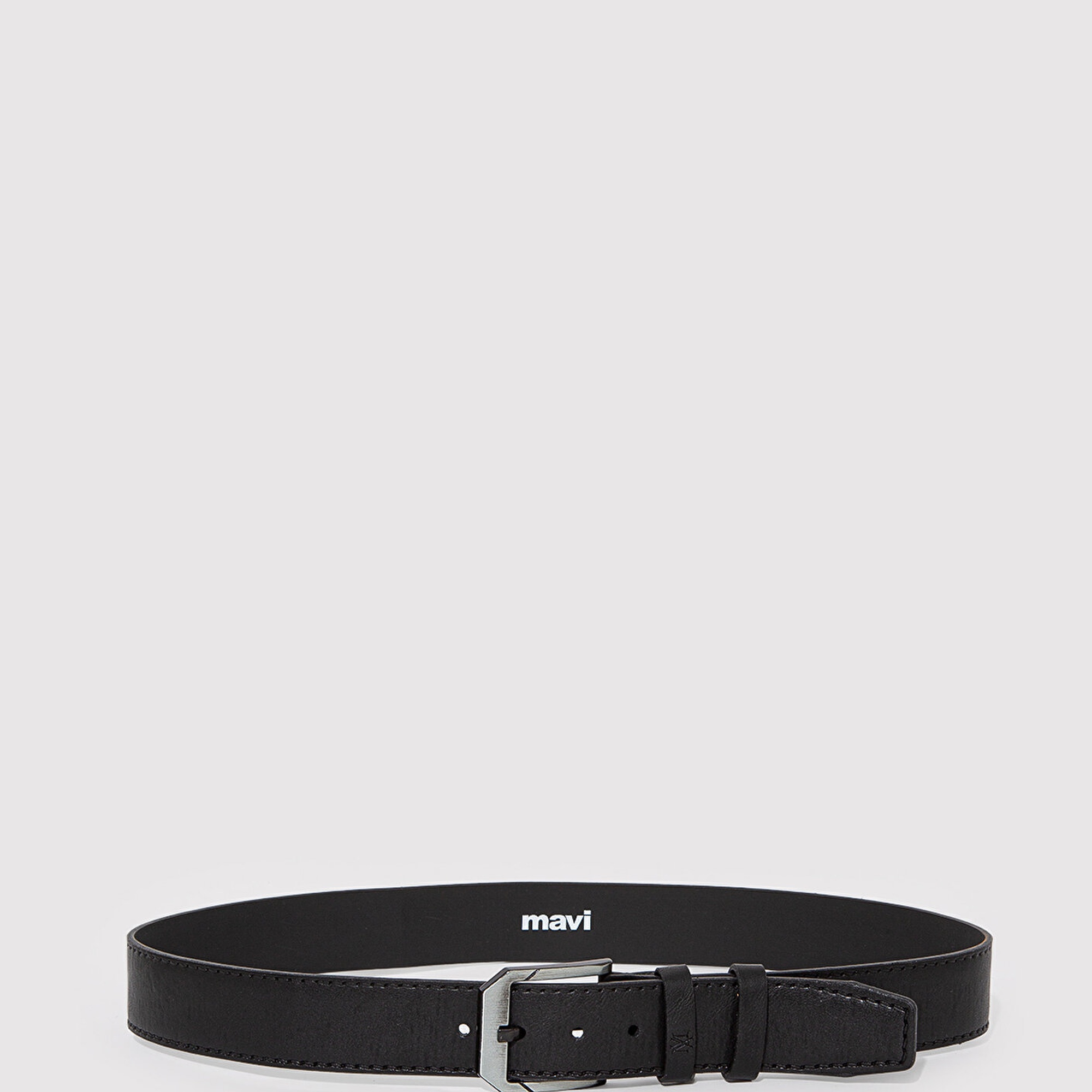 Mavi Siyah Suni Deri Kemer 0911653-21842