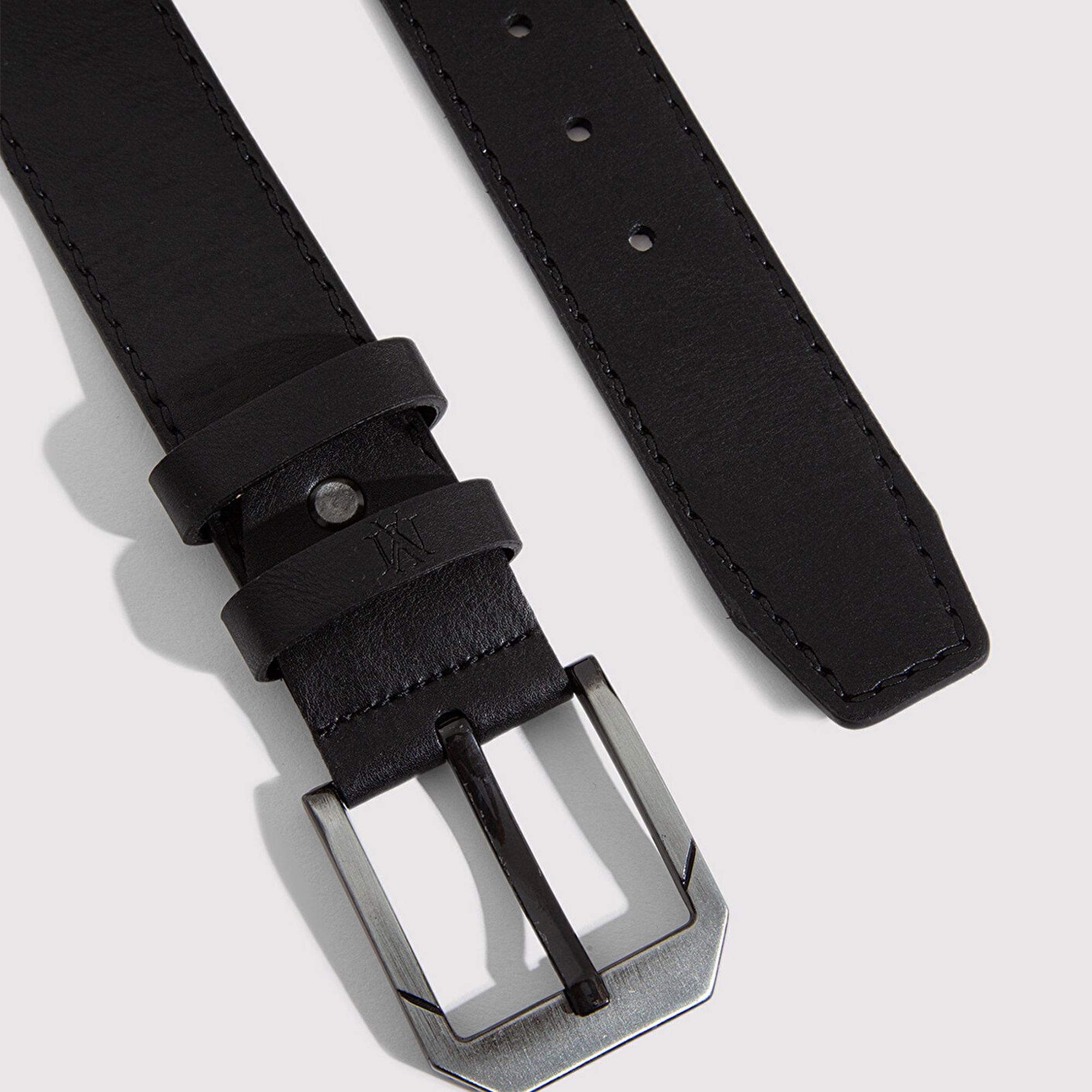 Mavi Siyah Suni Deri Kemer 0911653-21842