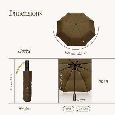  Original Duckehad The Daily Otomatik Şemsiye - Haki