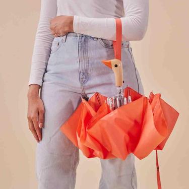  Original Duckhead Duck Kompakt Şemsiye - Turuncu