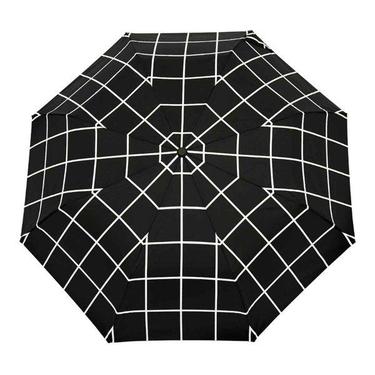 Original Duckhead Duck Kompakt Şemsiye Black Grid