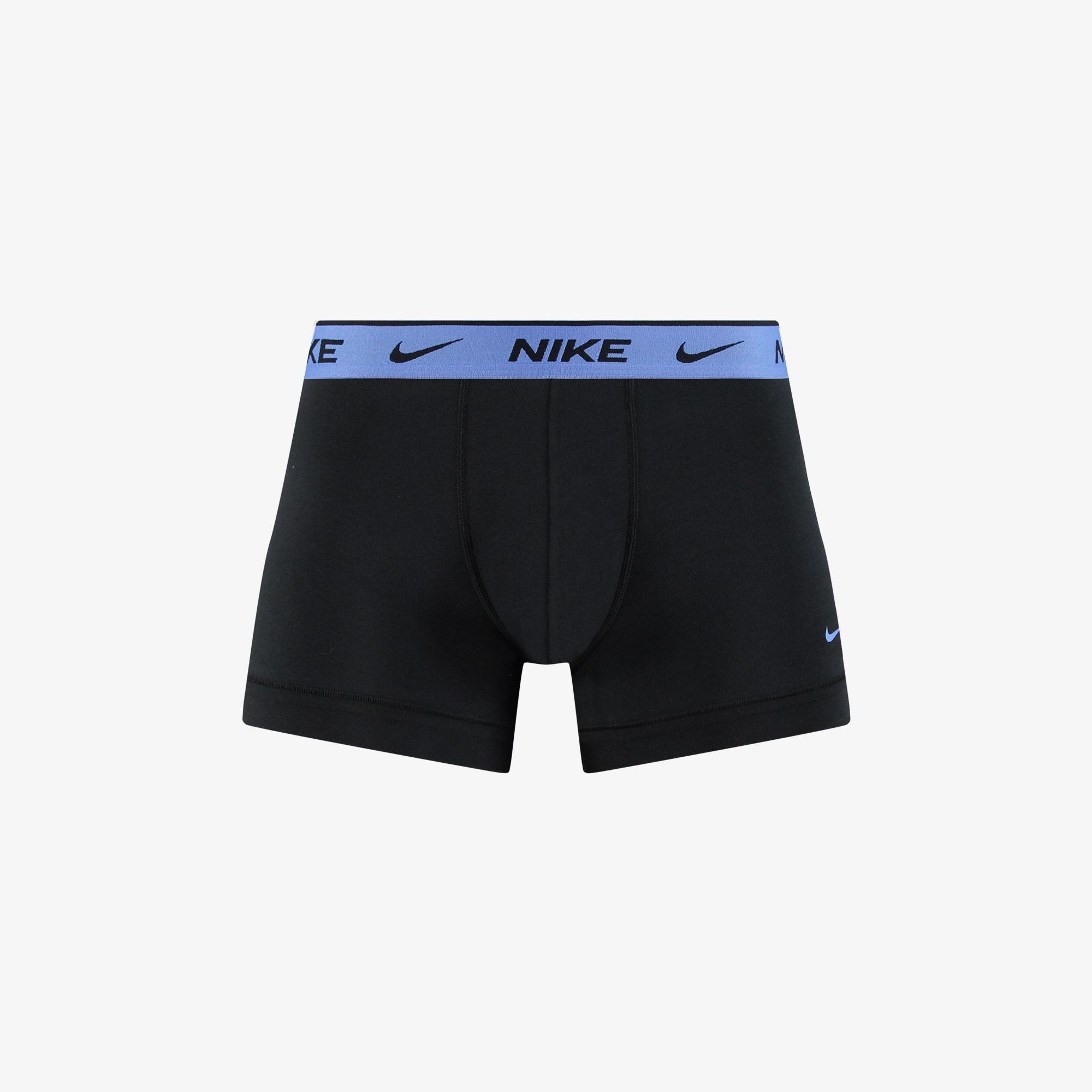 Nike Trunk 2' li Erkek Siyah Boxer