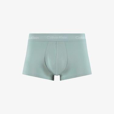  Calvin Klein Low Rise Trunk 3'lü Erkek Mint/Yeşil/Siyah Boxer