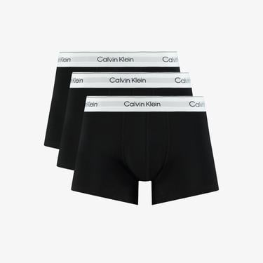  Calvin Klein 3lü Erkek Siyah Boxer