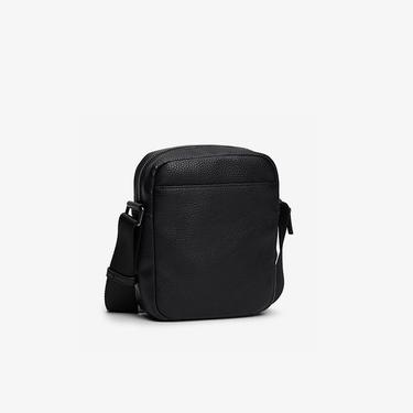  Tommy Hilfiger Busıness Mini Reporter Erkek Siyah Omuz Çantası