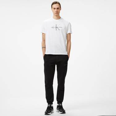  Calvin Klein Jeans Hero Monogram 30s Eu Opt Erkek Beyaz T-Shirt