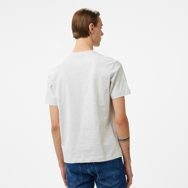  Calvin Klein Jeans Chenılle Monologo Erkek Gri T-Shirt