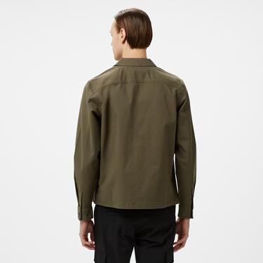  Calvin Klein Jeans Relaxed Utility Erkek Haki Gömlek