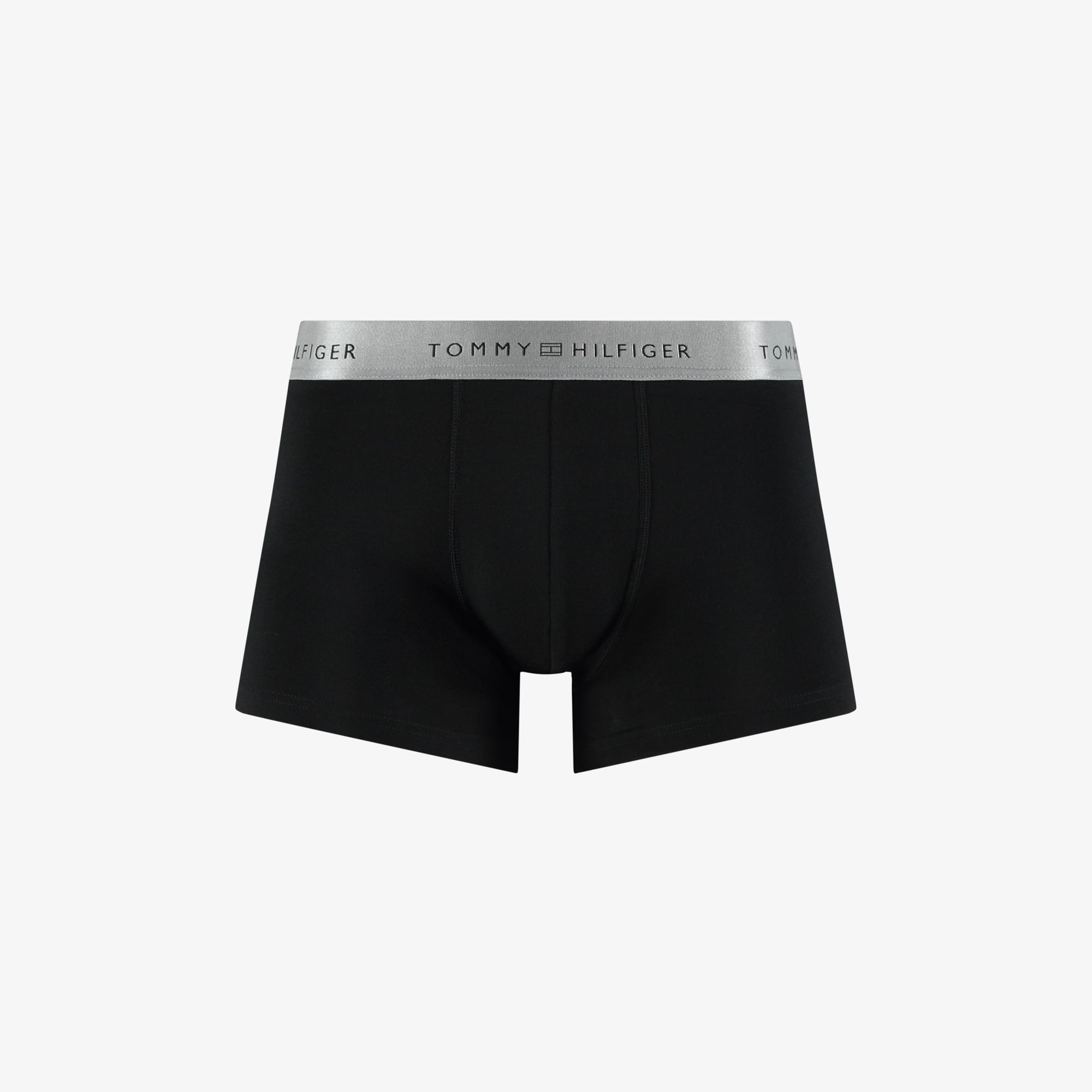 Tommy Hilfiger 3lü Metallic Erkek Siyah Boxer