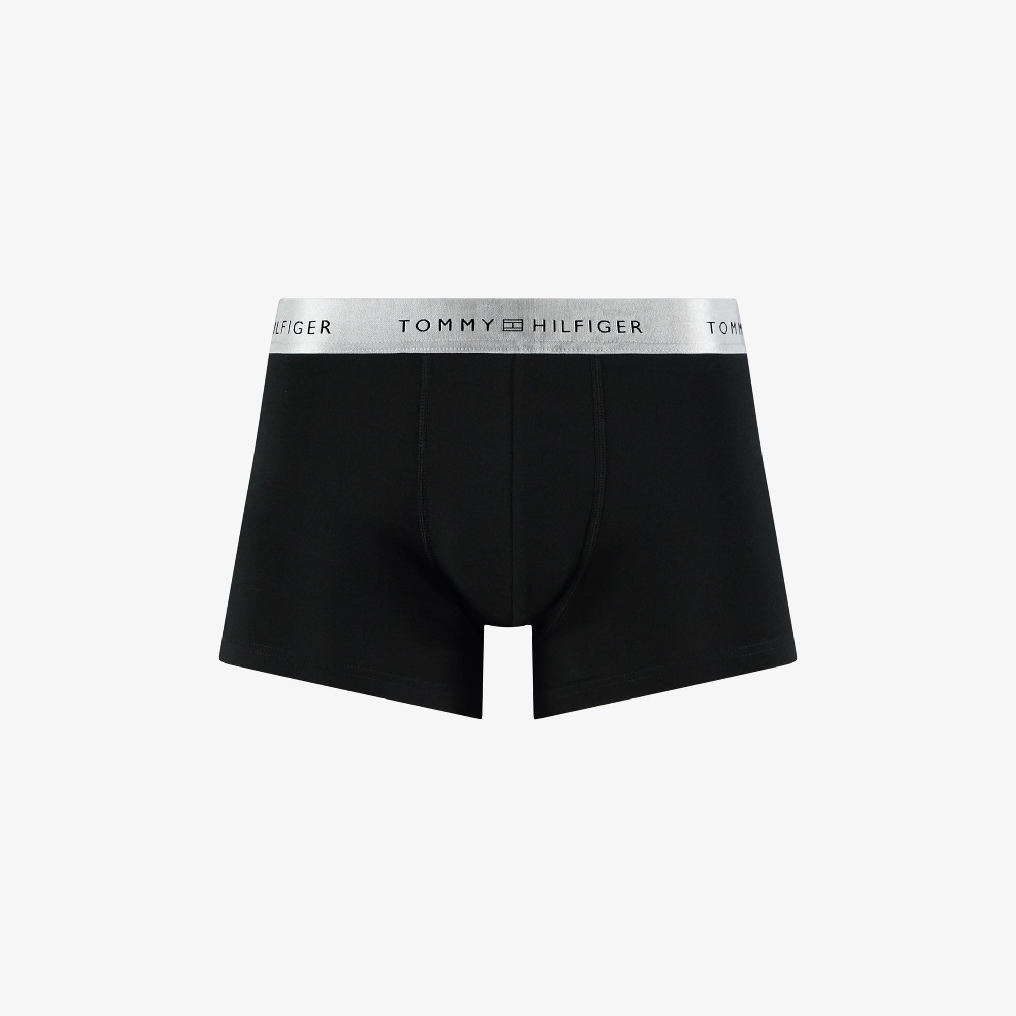 Tommy Hilfiger 3lü Metallic Erkek Siyah Boxer