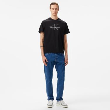  Calvin Klein Jeans Hero Monogram 20s Archıve Erkek Siyah T-Shirt