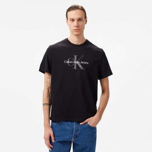  Calvin Klein Jeans Hero Monogram 20s Archıve Erkek Siyah T-Shirt