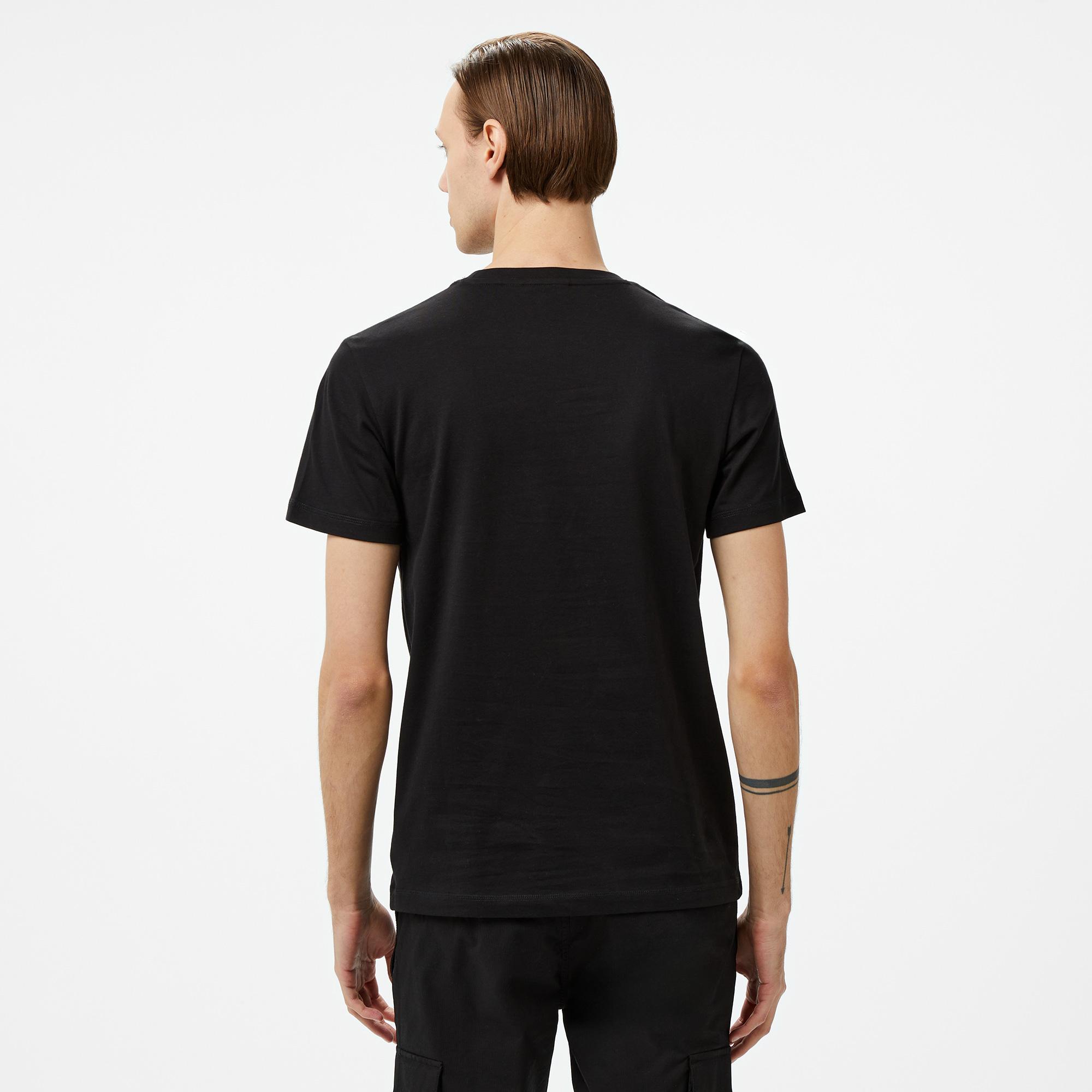 Calvin Klein Jeans Monologo Erkek Siyah T-Shirt
