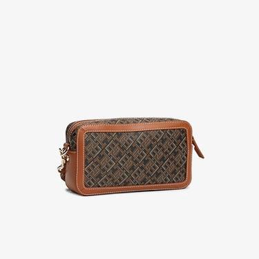  Tommy Hilfiger Monoplay Leather Kadın Siyah Çapraz Çanta