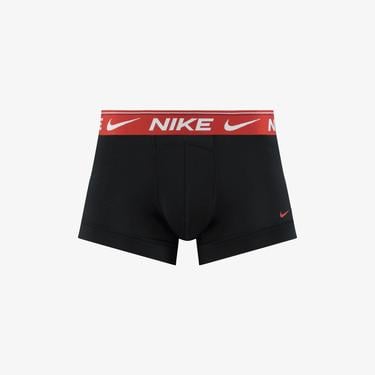  Nike 3' lü Erkek Siyah Boxer