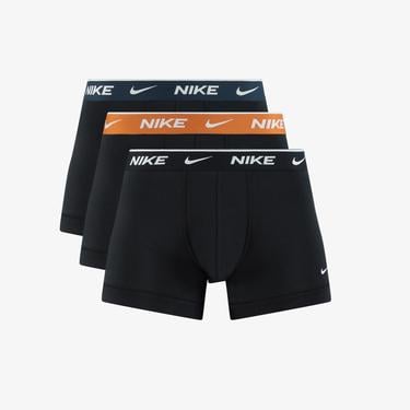  Nike Trunk 3' lü Erkek Siyah Boxer