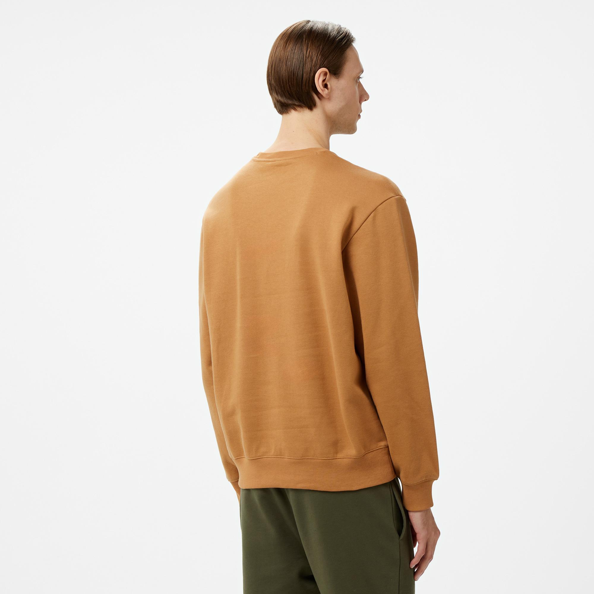 Champion Erkek Kahverengi Sweatshirt
