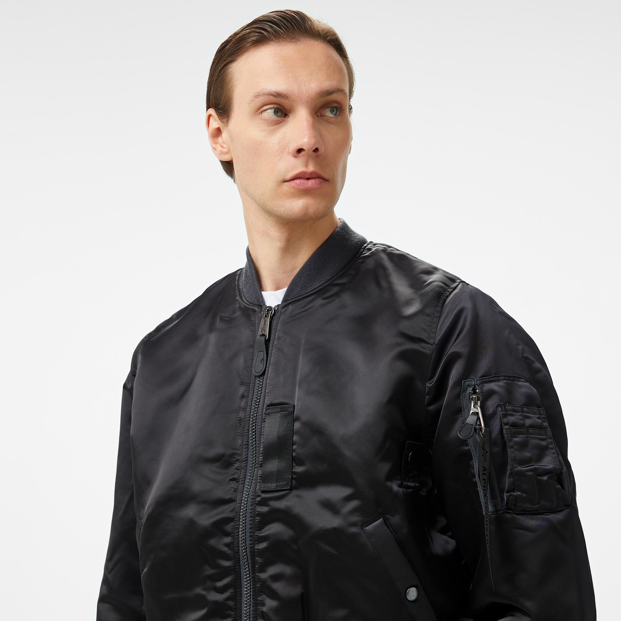 Alpha Industries 1960S Ma-1 Flight Bomber Unisex Siyah Ceket