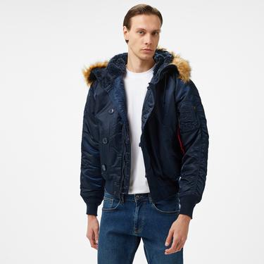  Alpha Industries  N-2B Short Waist Unisex Mavi Mont