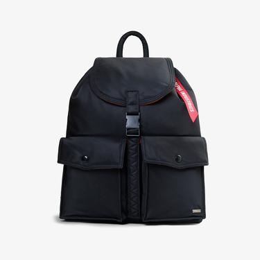  Alpha Industries Nylon Unisex Siyah Sırt Çantası