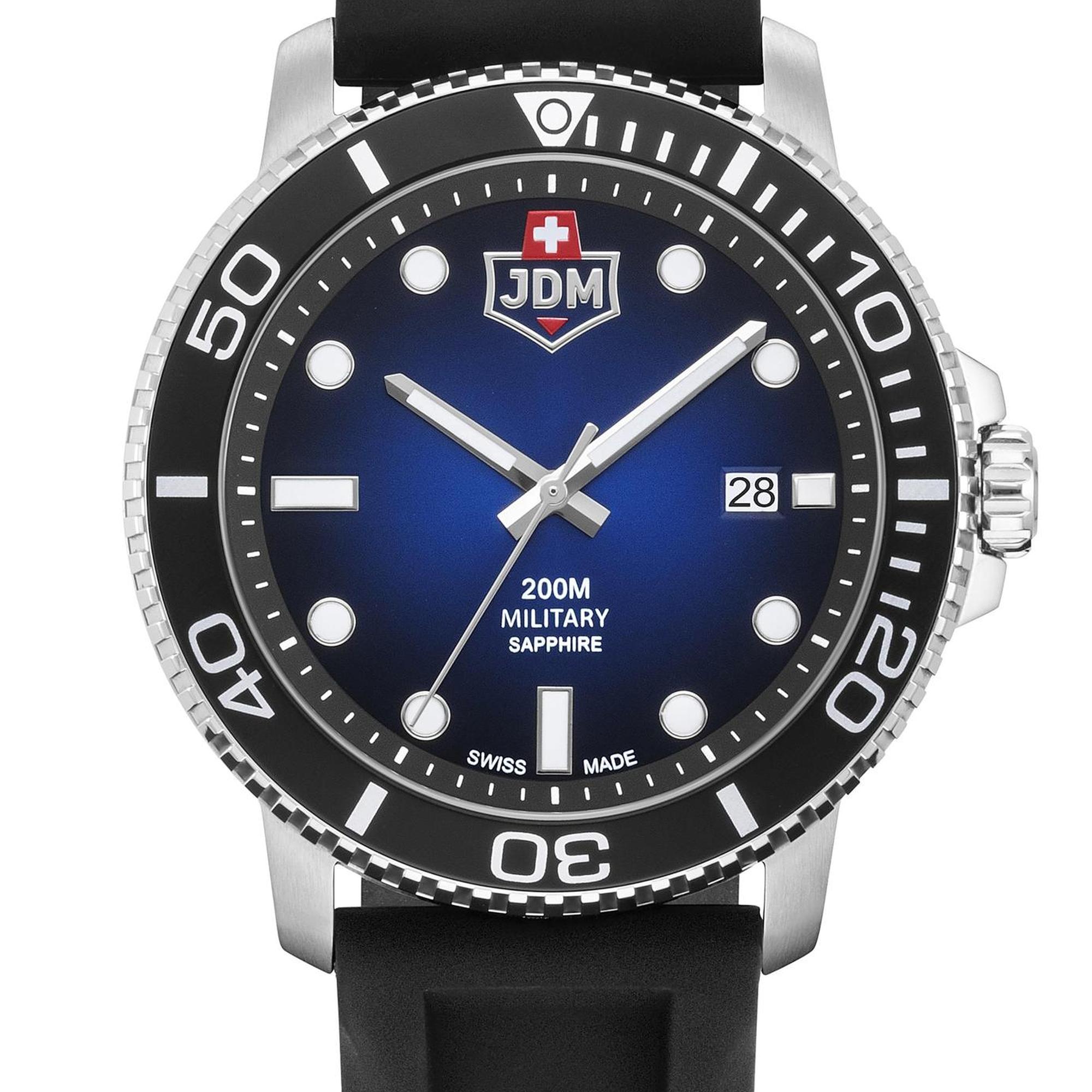 JDM MILITARY SAPPHIRE JDM-WG008-01 Erkek Kol Saati