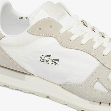  Lacoste Partner 70s Erkek Bej Sneaker