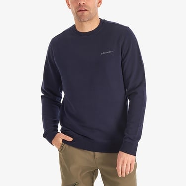 Columbia Basic Crew Erkek Lacivert Sweatshirt