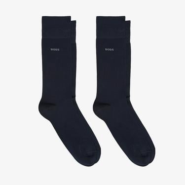  Boss 2'li Erkek Lacivert Çorap