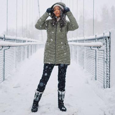  Columbia Joy Peak Mid Kadın Yeşil Mont