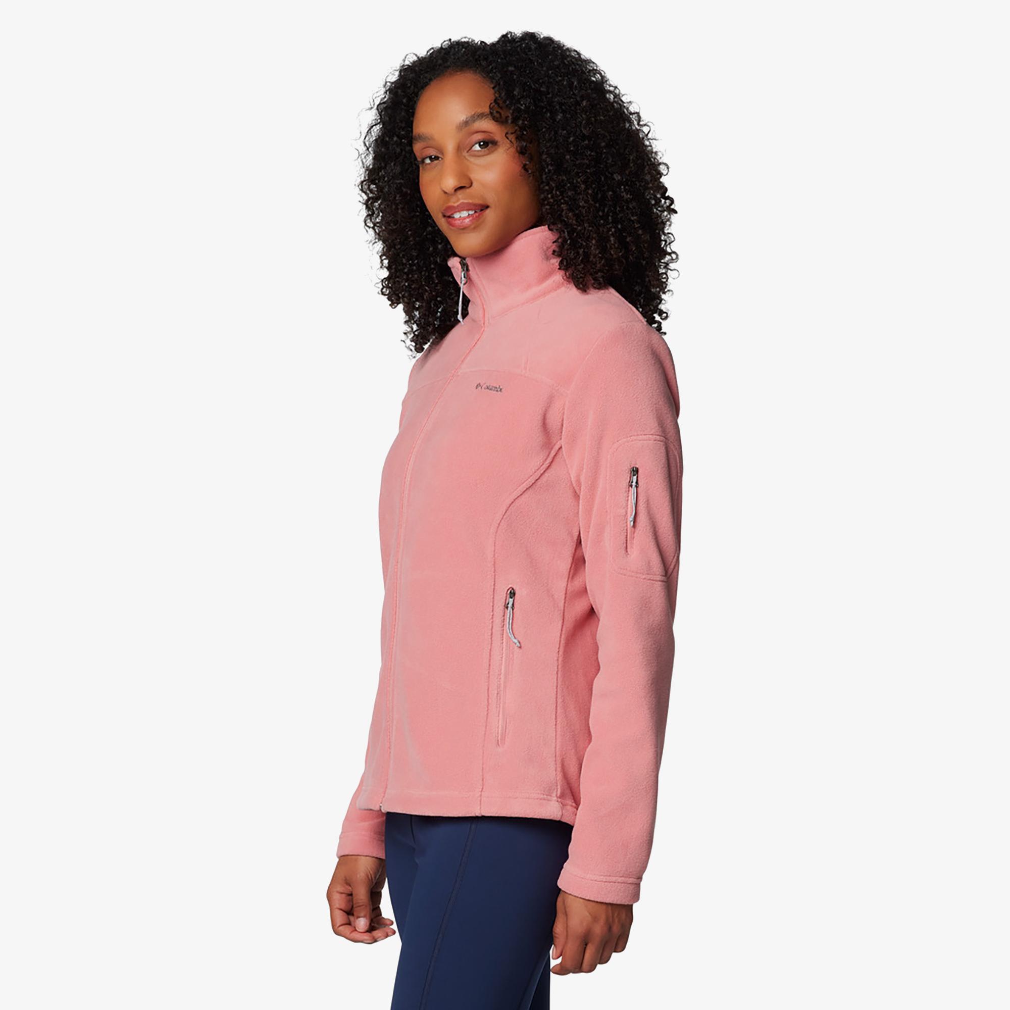 Columbia Fast Trek Kadın Pembe Polar Üst
