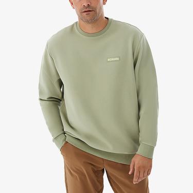  Columbia Cs0382 Csc Gem Label Crewneck Erkek Yeşil Sweatshirt