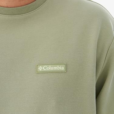  Columbia Cs0382 Csc Gem Label Crewneck Erkek Yeşil Sweatshirt