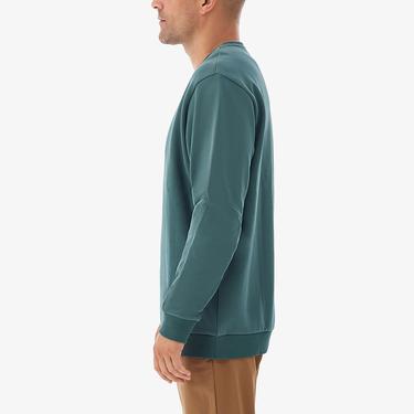  Columbia Nature And Back Crew Erkek Yeşil Sweatshirt