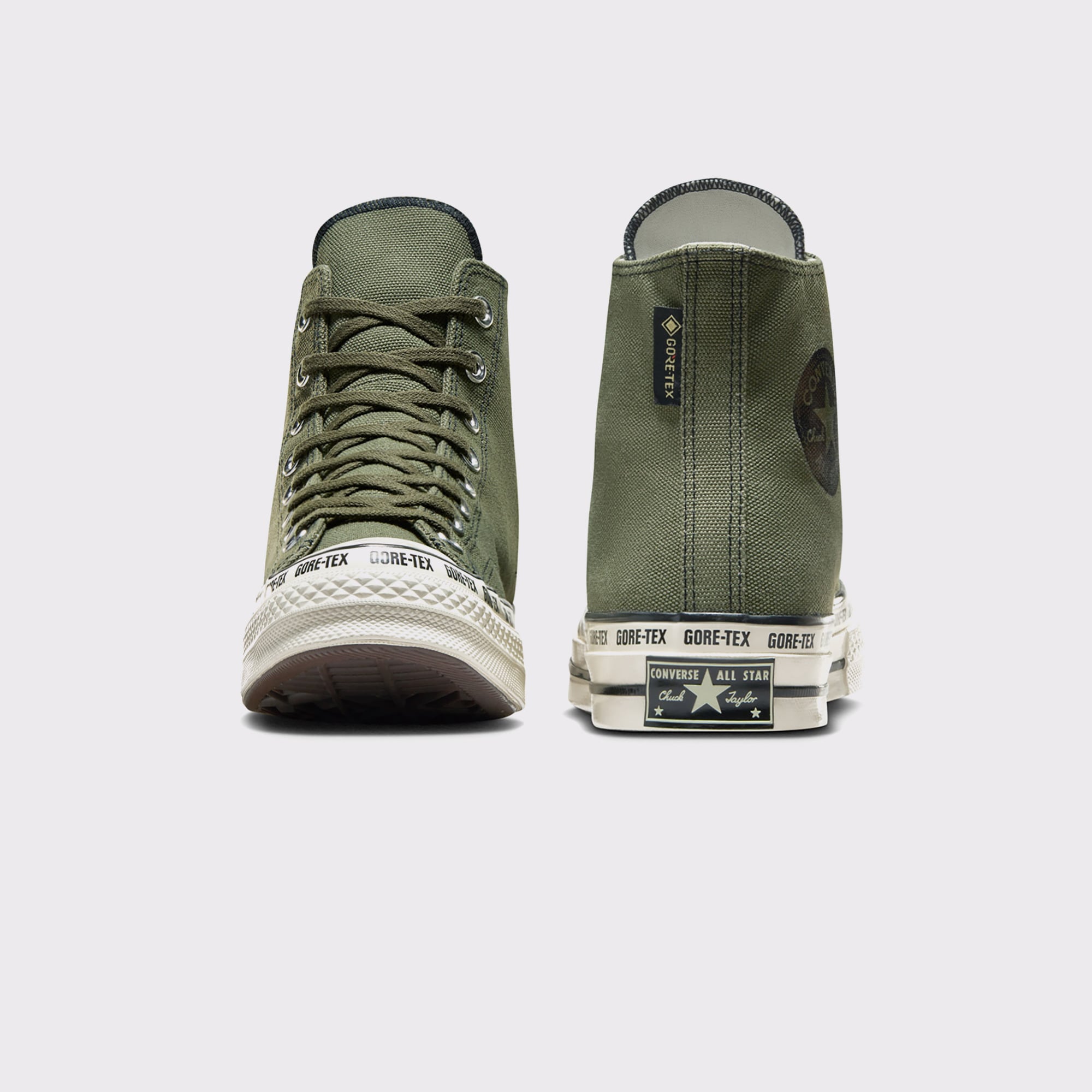 Converse Converse Haki Chuck 70 GORE-TEX Unisex Yeşil Sneaker | FashFed Haki - 3. görsel
